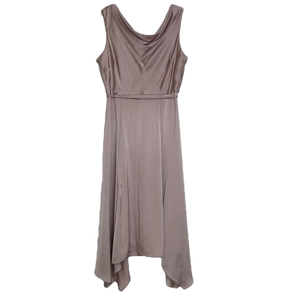 Gabby Skye Occasion Champagne Pink Evening Cocktail Party Formal Long Dress 14
